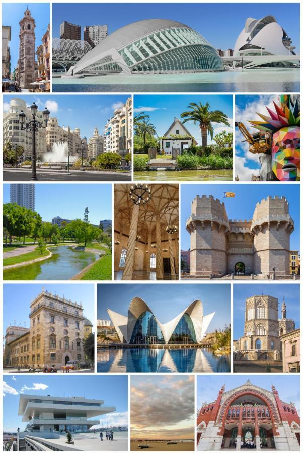 Lovely Modern Flat Valencia Center Exterior foto